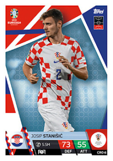 Josip Stanisic Croatia Topps Match Attax EURO 2024 #CRO6